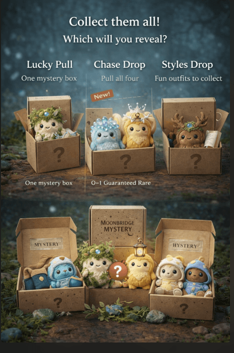 Collect them all — Lucky Pull, Chase Drop, Styles Drop